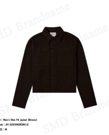 John Henry เสื้อแจ็คเก็ตผู้ชาย รุ่น Men's Slim Fit Jacket (Brown) Code: JH S225MJKSM12