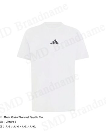 Adidas เสื้อยืดคอกลมผู้ชาย รุ่น Men's Codes Photoreal Graphic Tee Code: JN6951