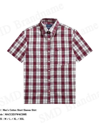Arrow เสื้อเชิ้ตแขนสั้นผู้ชาย รุ่น Men's Cotton Short Sleeves Shirt Code: MACC2D7W4CSMR