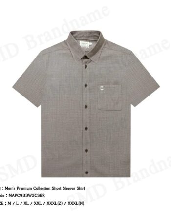 Arrow เสื้อเชิ้ตแขนสั้นผู้ชาย รุ่น Men's Premium Collection Short Sleeves Shirt Code: MAPC933W3CSBR