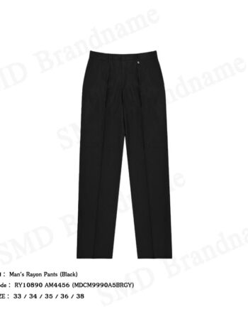Arrow กางเกงสแล็คผู้ชาย ขายาว ทำงาน รุ่น Man's Rayon Pants (Black) Code: RY10890 AM4456 (MDCM990A5BRGY)