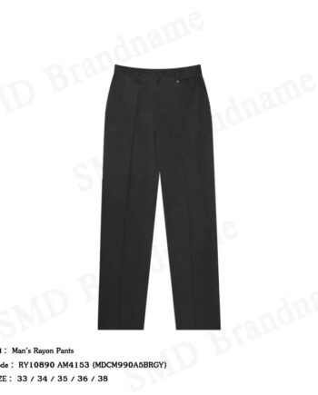 Arrow กางเกงสแล็ค ขายาว ทำงาน รุ่น Man's Rayon Pants (Charcoal) Code: RY10890 AM4153 (MDCM990A5BRGY)
