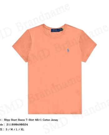 Polo Ralph Lauren เสื้อยืดคอกลมผู้หญิง รุ่น Rltpp Short Sleeve T-Shirt 40/1 Cotton Jersey Code: 211898698024