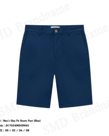 John Henry กางเกงขาสั้นผู้ชาย รุ่น Men's Slim Fit Shorts Pant (Blue) Code: JH F524MSHSM45