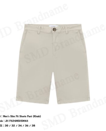 John Henry กางเกงขาสั้นผู้ชาย รุ่น Men's Slim Fit Shorts Pant (Khaki) Code: JH F524MSHSM45