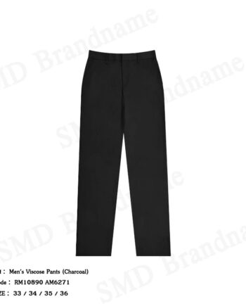 Arrow กางเกงสแล็คผู้ชาย ขายาว ทำงาน รุ่น Men's Viscose Pants (Charcoal) Code: RM10890 AM6271 (1AM45M0890R1033S7)