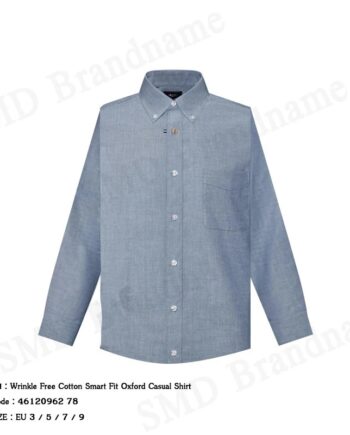 G2000 เสื้อเชิ้ตแขนยาวผู้ชาย รุ่น  Wrinkle Free Cotton Smart Fit Oxford Casual Shirt Code: 46120962 78