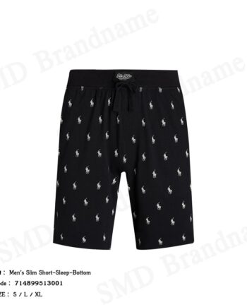 Polo Ralph Lauren กางเกงขาสั้นผู้ชาย รุ่น Men's Slim Short-Sleep-Bottom Code: 714899513001