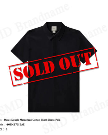 Calvin Klein เสื้อโปโลผู้ชาย รุ่น Men's Double Mercerized Cotton Short Sleeve Polo Code: 40EM272 BAE