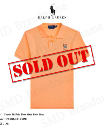 Polo Ralph Lauren เสื้อโปโลชาย รุ่น Classic Fit Polo Bear Mesh Polo Shirt Code: 710853312020