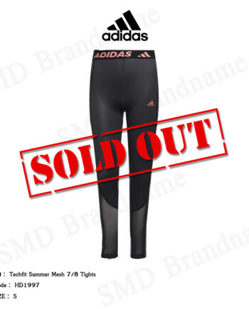 Adidas กางเกงออกกำลังกาย รุ่น Techfit Summer Mesh 7/8 Tights Code: HD1997