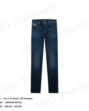 Diesel กางเกงยีนส์ผู้ชาย รุ่น 2019 D-Strukt L.32 Pantaloni Code: A03558 0GYCS