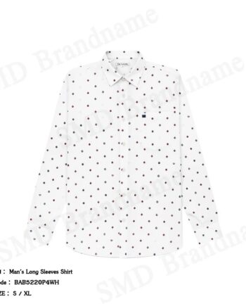 Guy Laroche เสื้อเชิ้ตแขนยาวผู้ชาย รุ่น Man's Long Sleeves Shirt Code: BAB5220P4WH