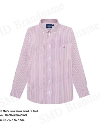 Arrow เสื้อเชิ้ตแขนยาวผู้ชาย รุ่น Men's Long Sleeve Smart Fit Shirt Code: MACM412W4CSMR