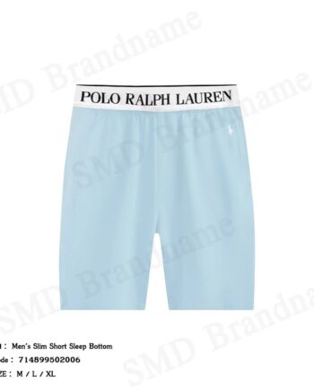 Polo Ralph Lauren กางเกงขาสั้นผู้ชาย รุ่น Men's Slim Short Sleep Bottom Code: 714899502006