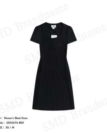 Calvin Klein Jeans ชุดเดรสผู้หญิง รุ่น Women's Black Dress Code: J224576 BEH