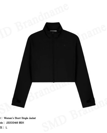 Calvin Klein Jeans เสื้อแจ็คเก็ตผู้หญิง รุ่น Women's Short Single Jacket Code: J223340 BEH