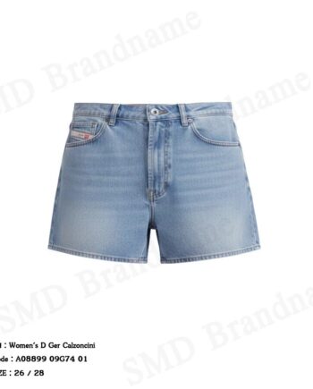 Diesel กางเกงยีนส์ขาสั้นผู้หญิง รุ่น Women's D Ger Calzoncini Code: A08899 09G74 01