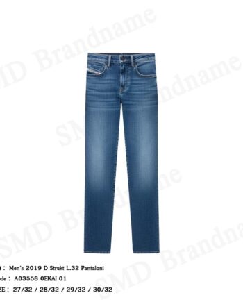 Diesel กางเกงยีนส์ผู้ชาย รุ่น Men's 2019 D Strukt L.32 Pantaloni Code: A03558 0EKAI 01