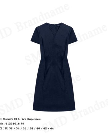 G2000 ชุดเดรสผู้หญิง รุ่น Women Clothing Striped Wrap Dress With Belt Fit & Flare Shape Code: 46232096 79