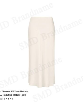Armani Exchange กระโปรงผู้หญิง รุ่น Women's ASV Satin Midi Skirt Code: 6DYN11 YN4UZ 1130