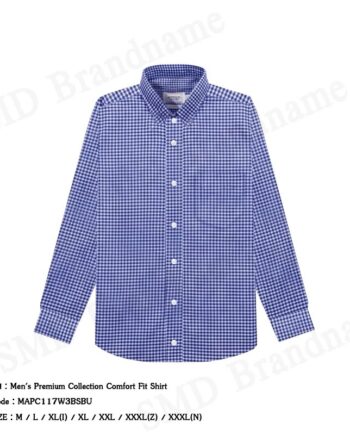 Arrow เสื้อเชิ้ตแขนยาวผู้ชาย รุ่น Men's Premium Collection Comfort Fit Shirt Code: MAPC117W3BSBU