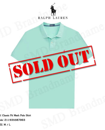 Polo Ralph Lauren เสื้อโปโลผู้หญิง รุ่น Classic Fit Mesh Polo Shirt Code: 211935587003