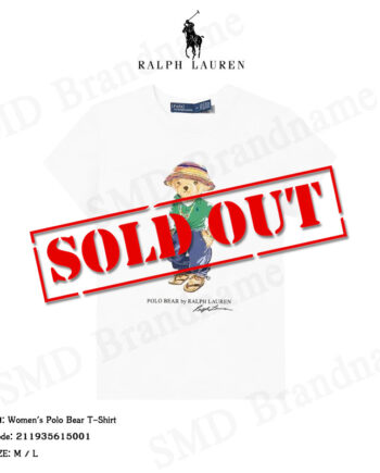 Polo Ralph Lauren เสื้อยืดคอกลมผู้หญิง รุ่น Women's Polo Bear T-Shirt Code: 211935615001