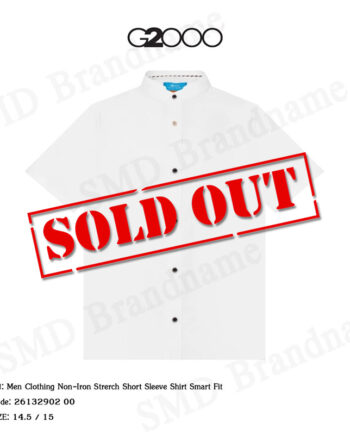 G2000 เสื้อเชิ้ตแขนสั้น รุ่น Men Clothing Non-Iron Stretch Short Sleeve Shirt Smart Fit Code: 26132902 00