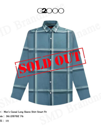 G2000 เสื้อเชิ้ตแขนยาวผู้ชาย รุ่น Men's Casual Long Sleeve Shirt Smart Fit Code: 36120702 76
