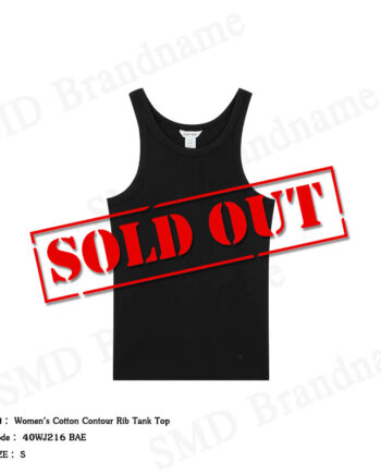 Calvin Klein Jeans เสื้อกล้ามผู้หญิง รุ่น Women's Cotton Contour Rib Tank Top Code: 40WJ216 BAE