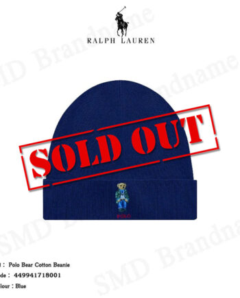 Polo Ralph Lauren หมวกบีนนี่ รุ่น Polo Bear Cotton Beanie Code: 449941718001