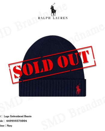 Polo Ralph Lauren หมวกบีนนี่ รุ่น Logo Embroidered Beanie Code: 449959375004