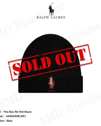 Polo Ralph Lauren หมวกบีนนี่ รุ่น Polo Bear Rib-Knit Beanie Code: 449959381001