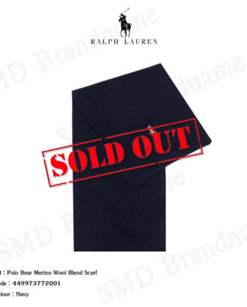 Polo Ralph Lauren ผ้าพันคอ รุ่น Polo Bear Merino Wool Blend Scarf Code: 449973772001