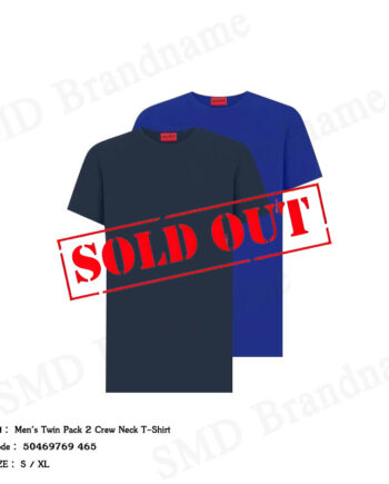 Hugo Boss เสื้อยืดคอกลมผู้ชาย รุ่น Men's Twin Pack 2 Crew Neck T-Shirt Code: 50469769 465