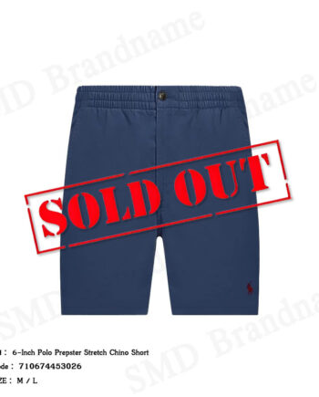 Polo Ralph Lauren กางเกงขาสั้นผู้ชาย รุ่น 6-Inch Polo Prepster Stretch Chino Short Code: 710674453026