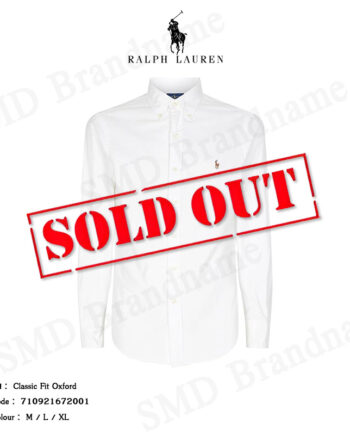 Polo Ralph Lauren เสื้อเชิ้ต รุ่น Classic Fit Oxford Shirt Code: 710921672001