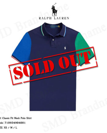 Polo Ralph Lauren เสื้อโปโล รุ่น Classic Fit Mesh Polo Shirt Code: 710934904001