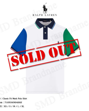 Polo Ralph Lauren เสื้อโปโลผู้ชาย รุ่น Classic Fit Mesh Polo Shirt Code: 710934904002