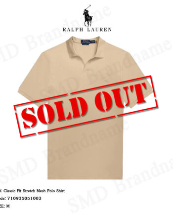 Polo Ralph Lauren เสื้อโปโลผู้ชาย รุ่น Classic Fit Stretch Mesh Polo Shirt Code: 710935051003