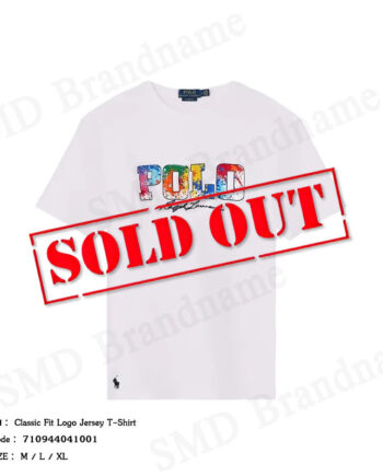 Polo Ralph Lauren เสื้อยืดคอกลมผู้ชาย รุ่น Classic Fit Logo Jersey T-Shirt Code: 710944041001