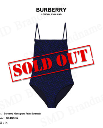 Burberry ชุดว่ายน้ำ รุ่น Burberry Monogram Print Swimsuit Code: 8048885