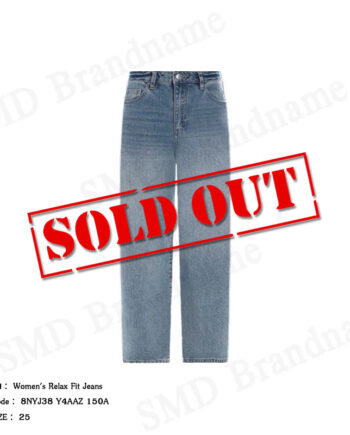Armani Exchange กางเกงยีนส์ผู้หญิง รุ่น Women's Relax Fit Jeans Code: 8NYJ38 Y4AAZ 150A