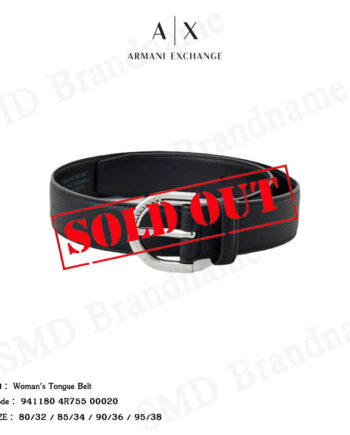 Armani Exchange เข็มขัด รุ่น Woman's Tongue Belt Code: 941180 4R755 00020
