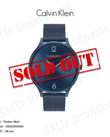 Calvin Klein นาฬิกาข้อมือ รุ่น Timeless Mesh Code: CK25200005