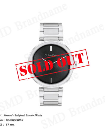 Calvin Klein นาฬิกาข้อมือ รุ่น Women's Sculptural Bracelet Watch Code: CK25200249