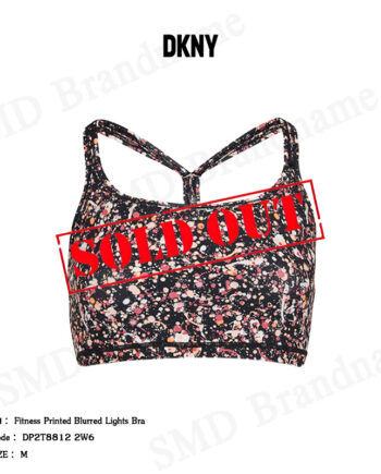 DKNY Sport สปอร์ตบรา รุ่น Fitness Printed Blurred Lights Bra Code: DP2T8812 2W6