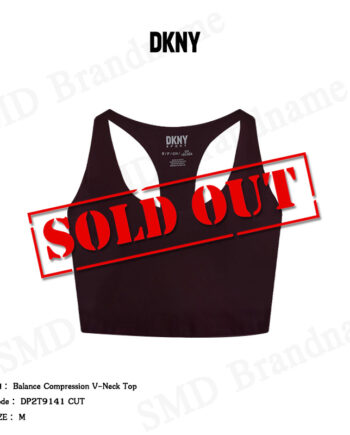 DKNY Sport สปอร์ตบรา รุ่น Balance Compression V-Neck Top Code: DP2T9141 CUT