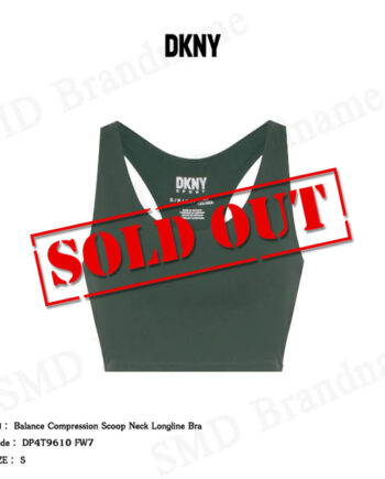 DKNY Sport สปอร์ตบรา รุ่น Balance Compression Scoop Neck Longline Bra  Code: DP4T9610 FW7